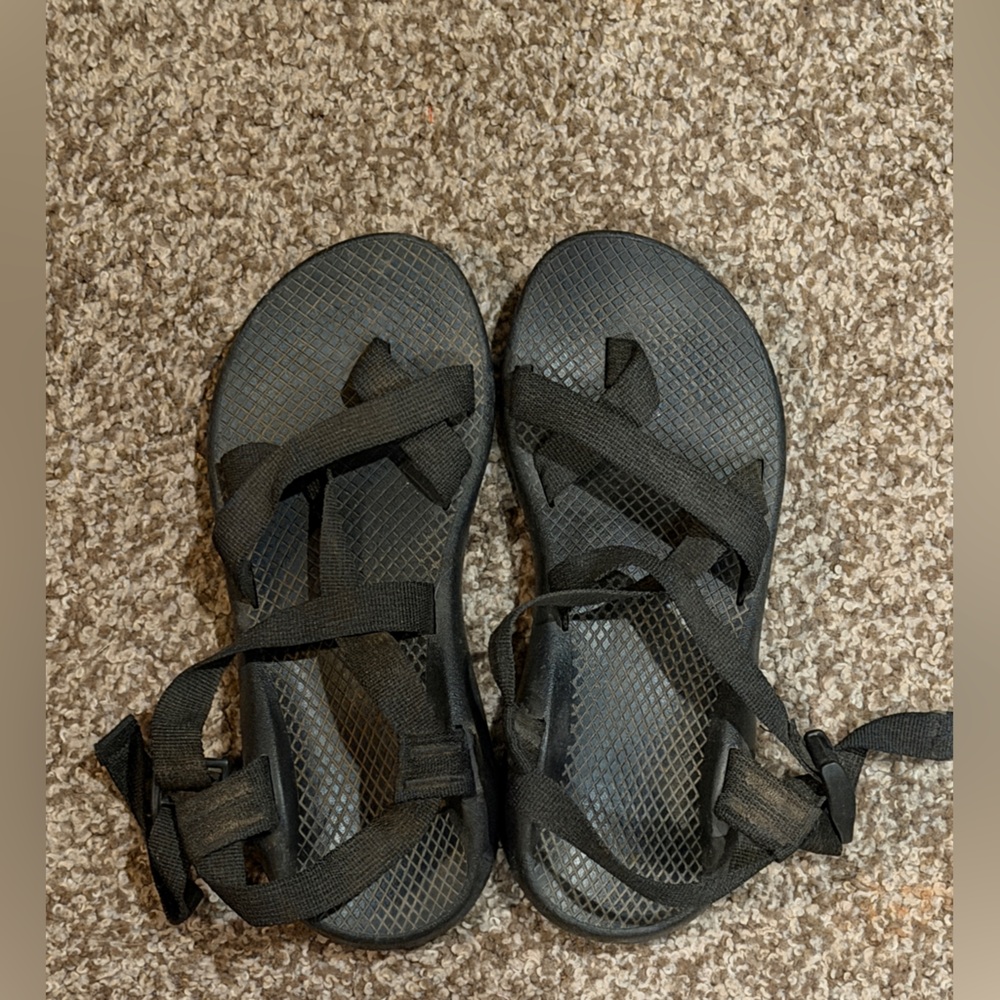 Chaco Black Outdoor Sandals